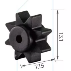 Toyota Lexus Elektromos szervokormány motor tengely rezgéscsillapító 45253-28130