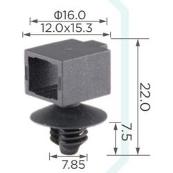 Univerzális Vezetékrögzítő patent bilincshez