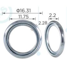 Alumínium Olajleeresztő csavar alátét 16.31x11.75mm