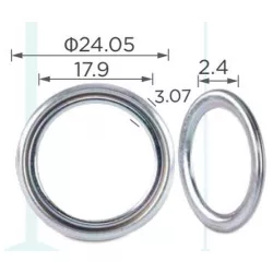 Univerzális Alumínium Olajleeresztő csavar alátét 24.5x17.9mm