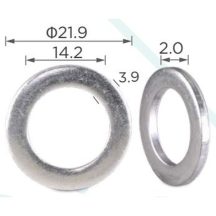   Univerzális Alumínium Olajleeresztő csavar alátét 21.9x14.2mm