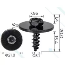 Gápjármű lemez csavar 07149126886