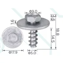 Bmw Gápjármű lemez csavar 7147151963