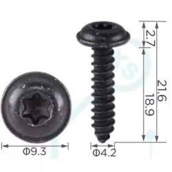 Land Rover Renault Gépjármű lemez csavar LR007312