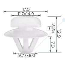 Spoiler burkolat rögzítő Patent 24563961