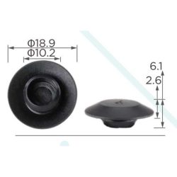 Univerzális Szerelő nyílások lezárása használható gumidugó