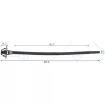 Univerzális Kábelrögzítő Lemezélre 9849427