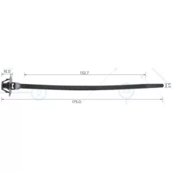 Univerzális Kábelrögzítő Lemezélre 9849427