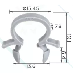Kábelbilincs 477971851 Porsche VW Audi