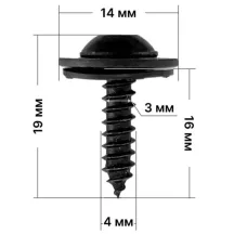 Audi Seat Skoda Vw D-fejű torx csavar alátéttel N10309101