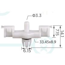   Díszléc rögzítők patent VW Touareg Porsche Cayenne 7L0853547A 