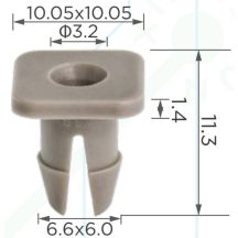 Audi Seat Skoda Vw Betétanya N90535301