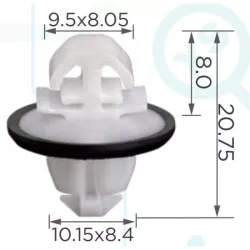 Mercedes Sprinter Díszléc rögzítő patent A9109910000
