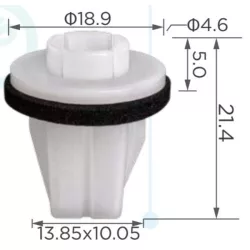 Subaru Lökhárító burkolat rögzítő patent 96056FA010