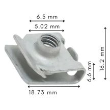   Toyota Lexus Sárvédő Lökhárító légterelő füles lemezanya u-típusú 90179-06349