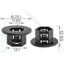   Hyundai Kia lökhárító és padlólemez-borítás rögzítő patent  1420706130M