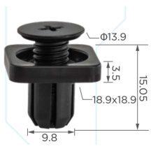   Honda Civic HRV Accord Jazz Burkolat rögzítő patent 91514-TG1-T01
