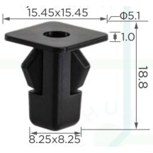   Toyota Daihatsu karosszéria csavar alatti rögzítő 9004189079