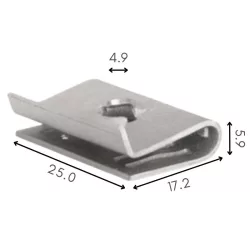 Hyundai Kia Rugós anya karosszériaelemek rögzítésére 86819C1000