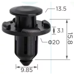 Subaru Lökhárító rögzítő patent 90913-0059