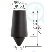   Toyota Corolla RAV4 Yaris Avensis Csomagtérfedél ütközőgumi 90541-0910