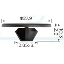   Mercedes C E S Motorháztető szigetelésrögzítő patent A0009917695