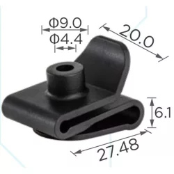 Toyota Műanyag anya karosszéria- és burkolati elemekhez 90467-05114