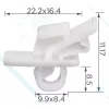 Mercedes belső burkolat kábelköteg rögzítő patent A0019915171 Mercedes belső burkolat kábelköteg rögzítő patent A0019915171