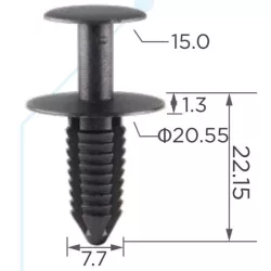 Mercedes C E S CLS Lökhárító Burkolat rögzítő patent A2309900092