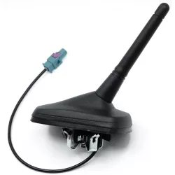 Univerzális Antenna + Talp erősítővel Fakra Male AM/FM 9,5cm