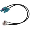 Antenna adapter kábel Fakra kettős aljzat - Fakra apa Volkswagen