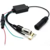 AM/FM/DAB Antenna erősítő adapter kábel  DIN apa+anya - SMB