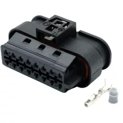 Mercedes Bmw Tolatóradar kamera csatlakozó 16-tűs A0001532222