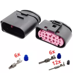 Audi Seat Skoda Vw Xenon fényszóró csatlakozó készlet 1J0973737 1J0973835