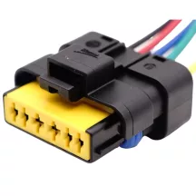 Nissan Micra Primastar Hátsó lámpa csatlakozó 6-tűs