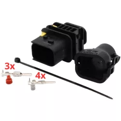 7 pólusú hermetikus hátsó lámpa csatlakozó Mercedes tehergépjárművekhez