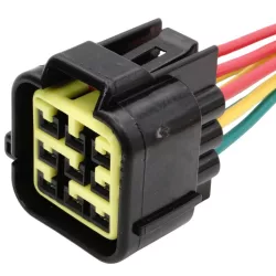 9-pólusú univerzális vízálló elektromos csatlakozó ANYA 16AWG