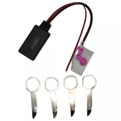 Audi RNS-E Bluetooth 5.0 audio adapter 32pin Vezeték nélküli zenelejátszás