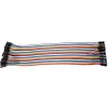 Dupont jumper kábel készlet 20cm Apa–Apa (40db) réz vezető