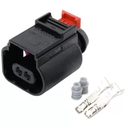 Audi VW Porsche Skoda Seat Mágnesszelep elektromos csatlakozó 2-pólusú – 8K0973702D