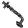 Univerzális Ajtóátvezető gumi harmonika – 30x30 mm furathoz Univerzális Ajtóátvezető gumi harmonika – 30x30 mm furathoz