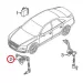 Audi A8 S8 bal első légrugó szintérzékelő fényszóró magasságállító 4H0941285G