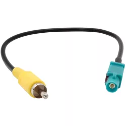 Fakra–RCA tolatókamera adapter kábel