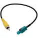 Fakra–RCA tolatókamera adapter kábel