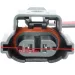 VW Audi ködlámpa csatlakozó – 3D0941165A