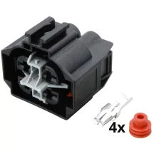 BMW hűtőventilátor csatlakozó – 4 pólusú
